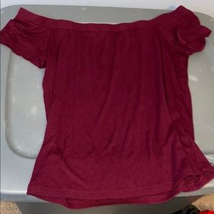 off the shoulder top